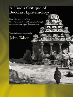 cover image of A Hindu Critique of Buddhist Epistemology